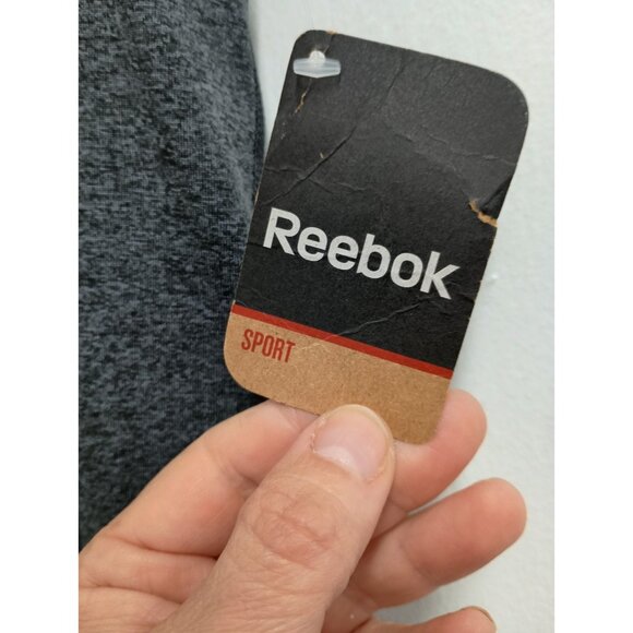 Reebook Mens Cold Weather Compression Tight XXL Dark Grey Heather Athletic Sport - Picture 5 of 9